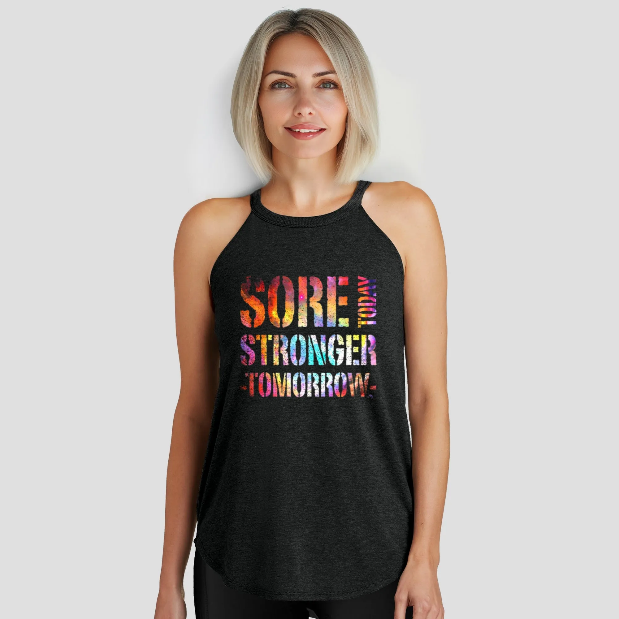 Sore Today Paint Nebula Rocker Tank Top