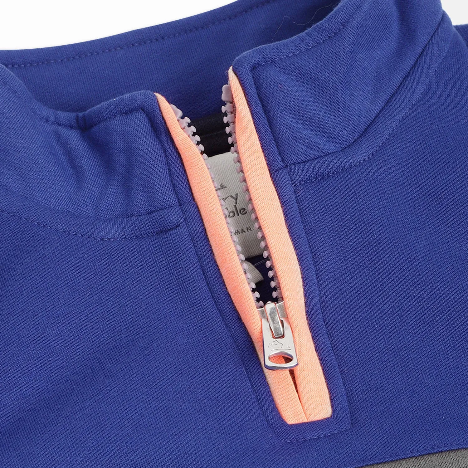 Sporty Half-Zipper Sweatshirt