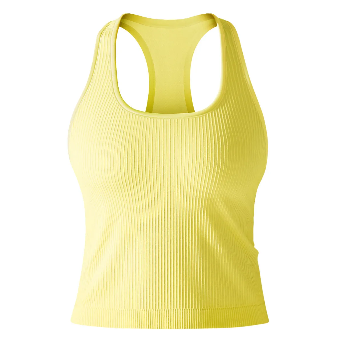 Sporty RIbbed Tank Top