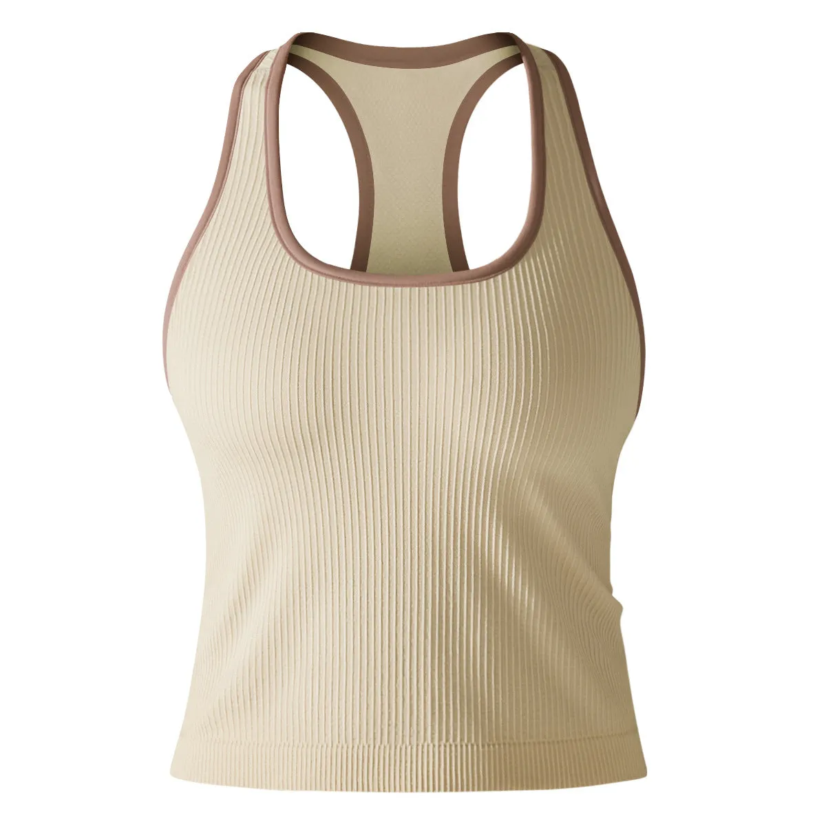 Sporty RIbbed Tank Top