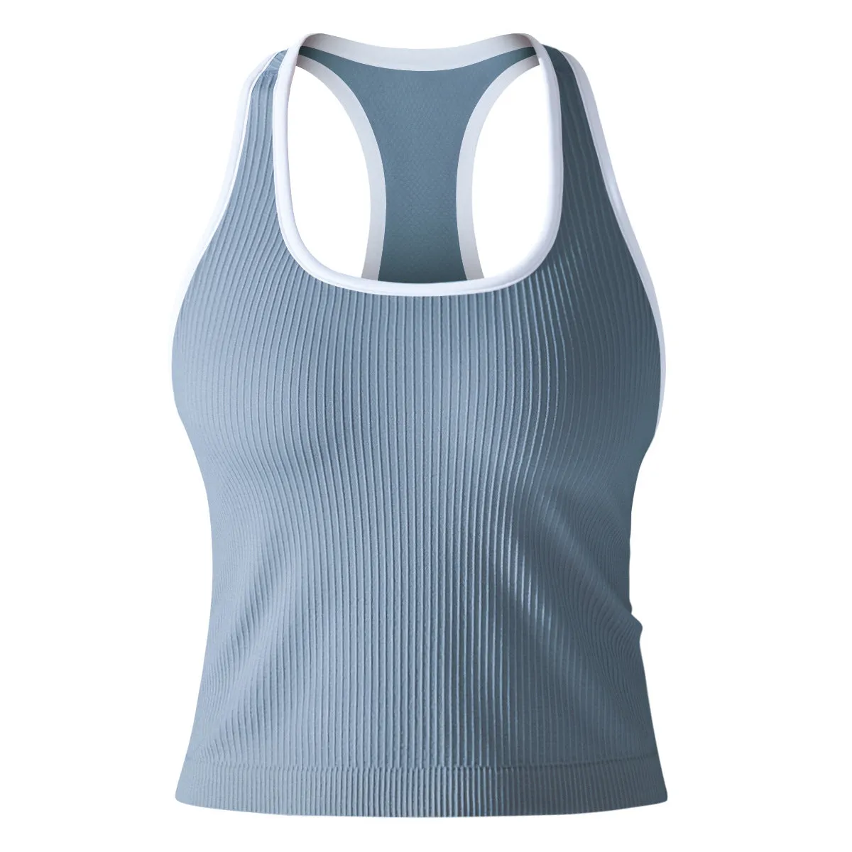 Sporty RIbbed Tank Top