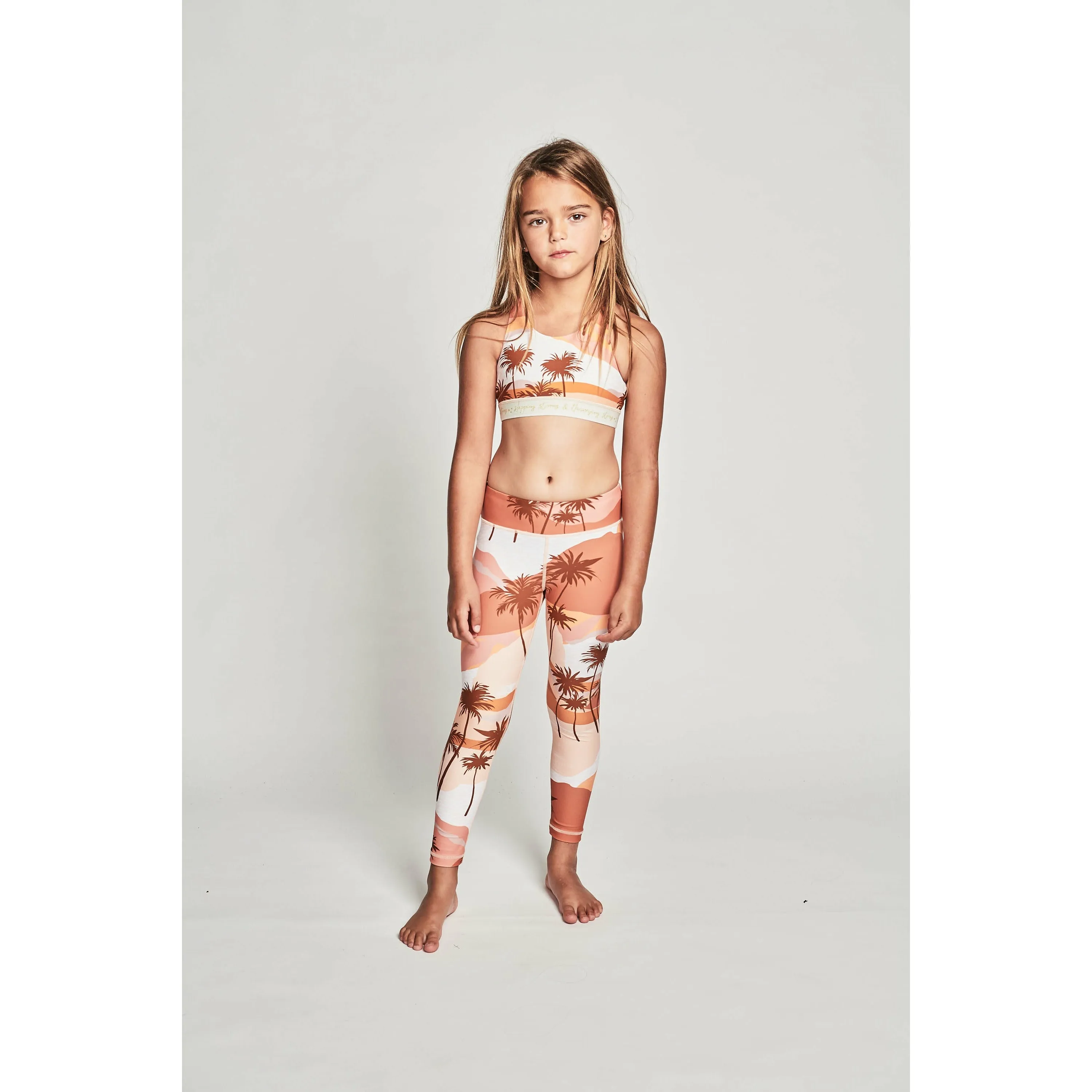 Sporty Springs Leggings - Rising Sun