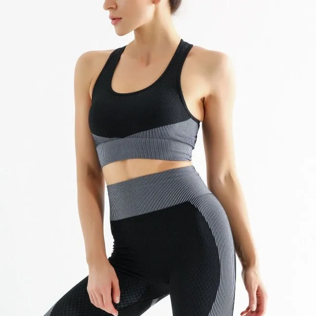 Sporty Top for Women Seamless Fitness Tops
