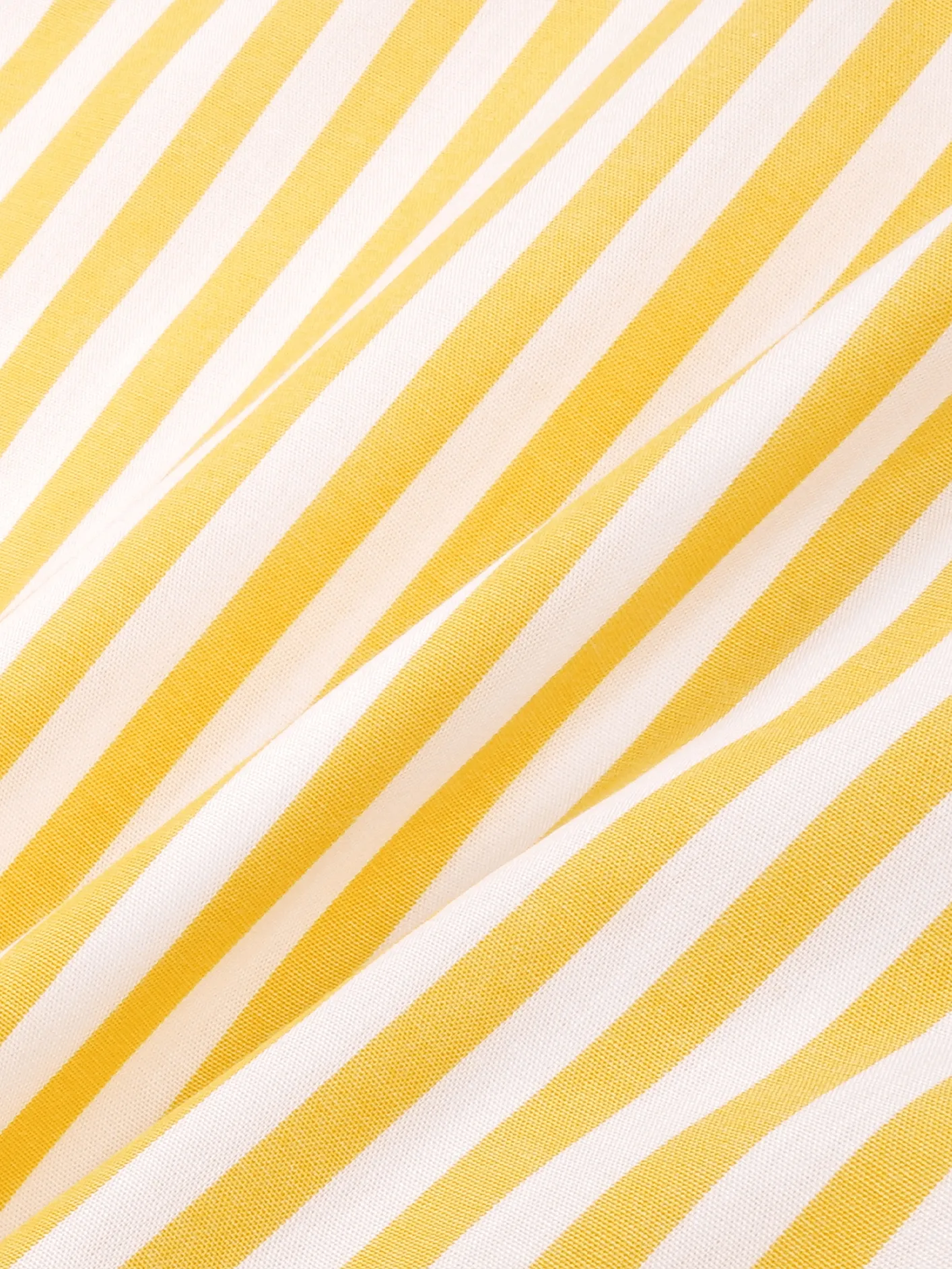 SRC Embroidered Button Down Shirt - White/Yellow