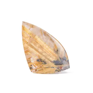 Star Rutile Quartz 23.1 Carat Gem Crystal Cabochon