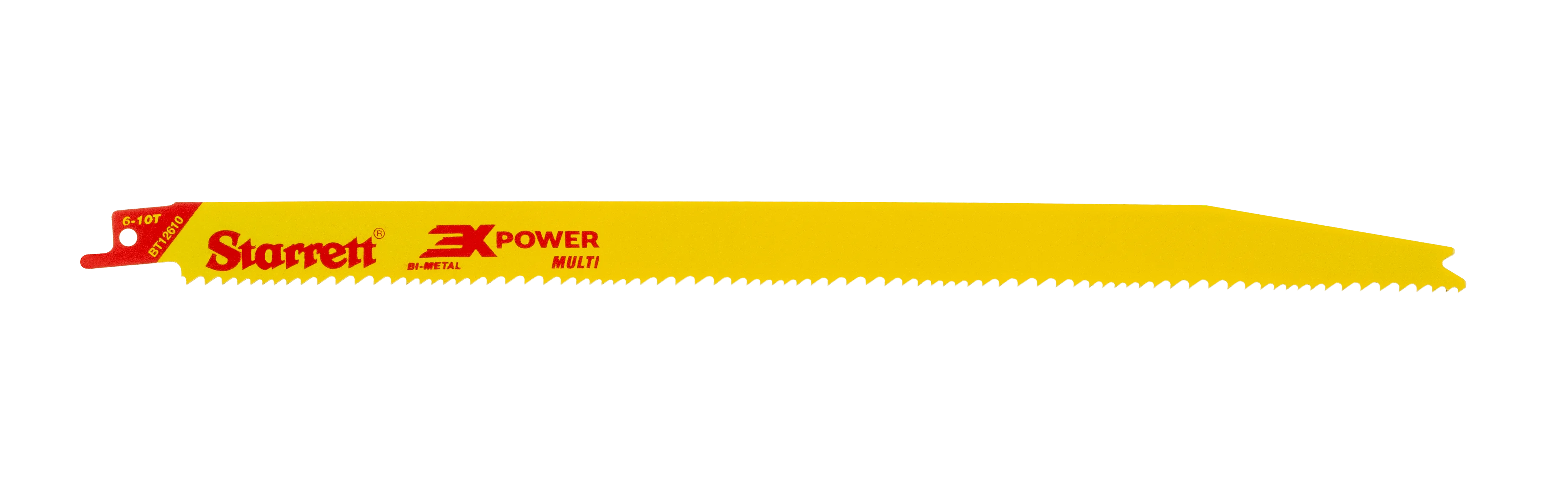 Starrett Tigersågblad Multi 305x19x1,27mm 6-10 TPI 5-pack BT12610-5