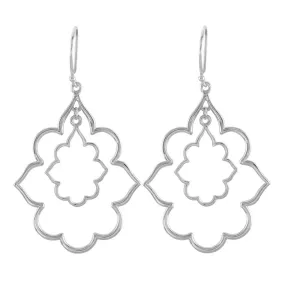 Sterling Silver Decorative Earrings