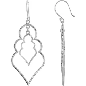 Sterling Silver Decorative Earrings