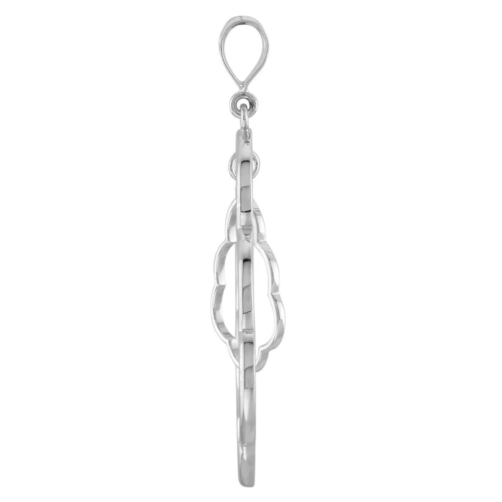 Sterling Silver Decorative Pendant