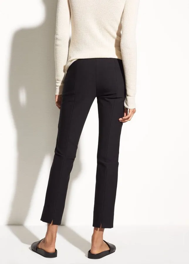 Stitch Front Seam Legging - Black