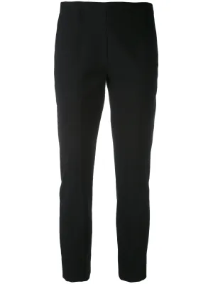 Stitch Front Seam Legging - Black