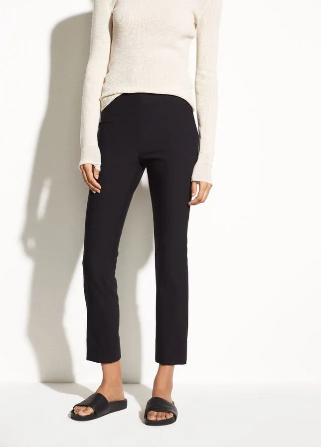 Stitch Front Seam Legging - Black
