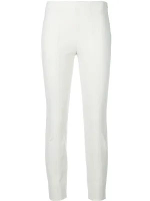 Stitch Front Seam Legging - White (Gesso)