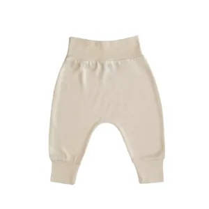 Stone Cream Organic Baby Casual Jogger