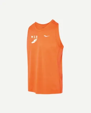 Stopwatch Singlet Men - Vizi Orange