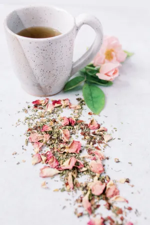 Stress Less Tulsi   Rose Tea
