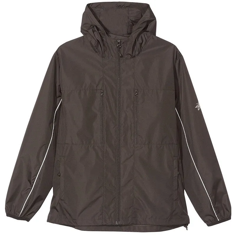 Stussy 3M Nylon Paneled Jacket Black