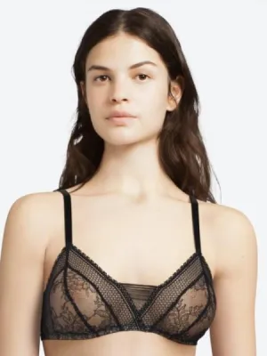 Sukeban Wirefree Bra - Black -