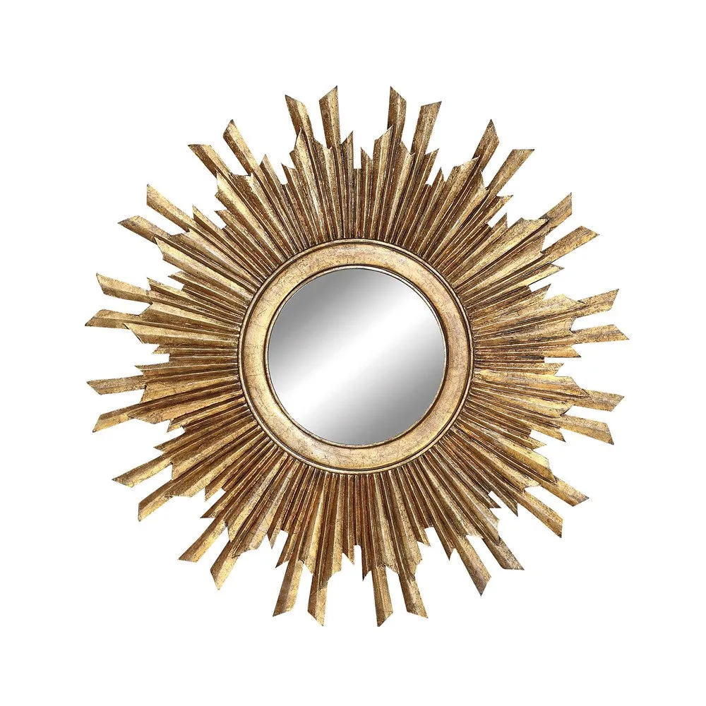 Sunburst Mirror in Gilt Finish