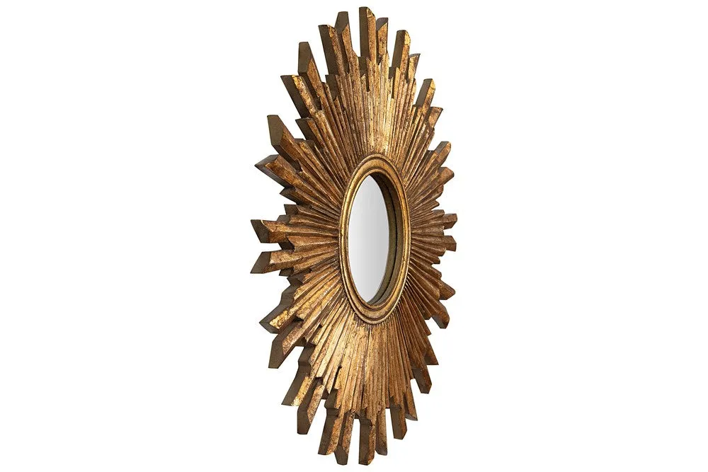 Sunburst Mirror in Gilt Finish