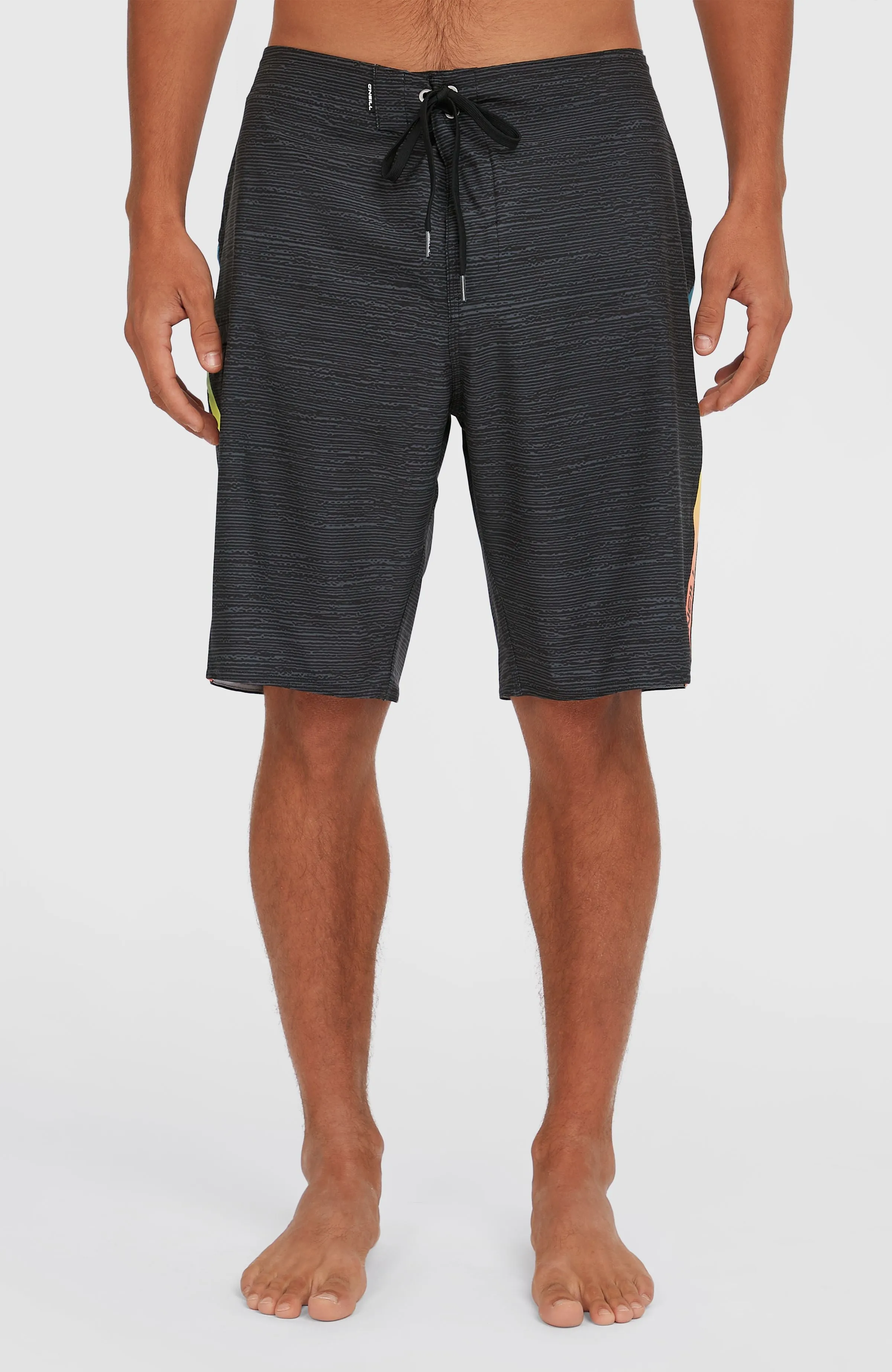 Superfreak Mysto 20'' Boardshorts | Black Multi Colour Panel