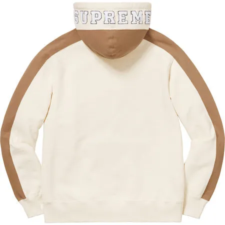 Supreme Paneled Hoodie- Natural