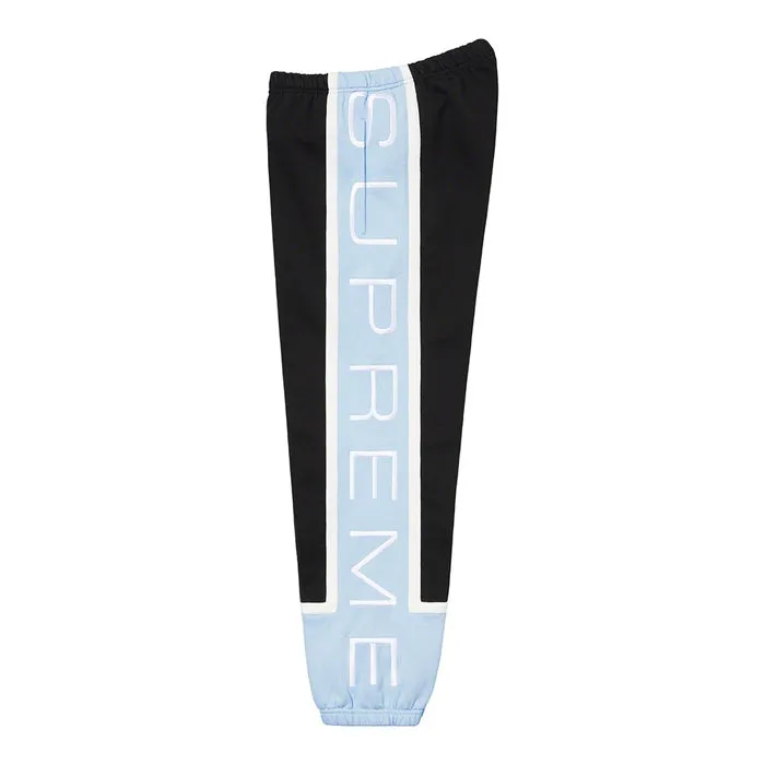 Supreme Paneled Sweatpant- Black