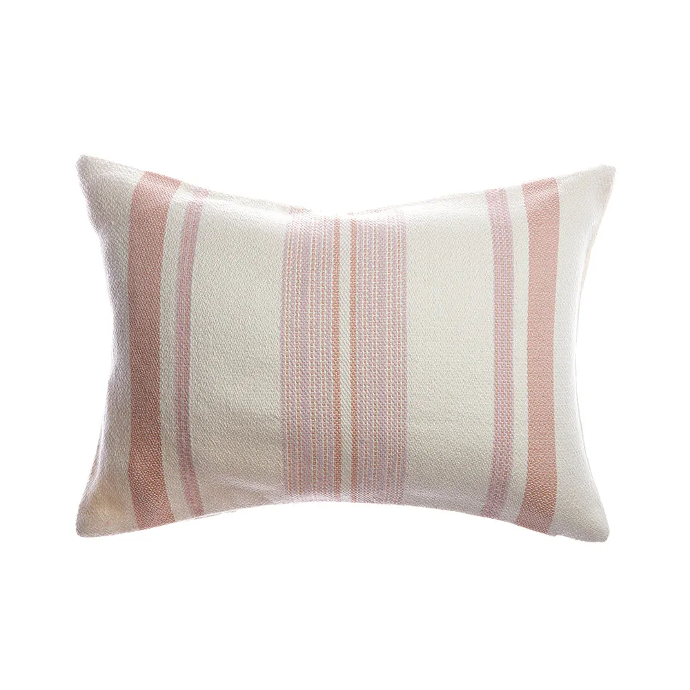 Sussie Square Wool Pillow - Pinky