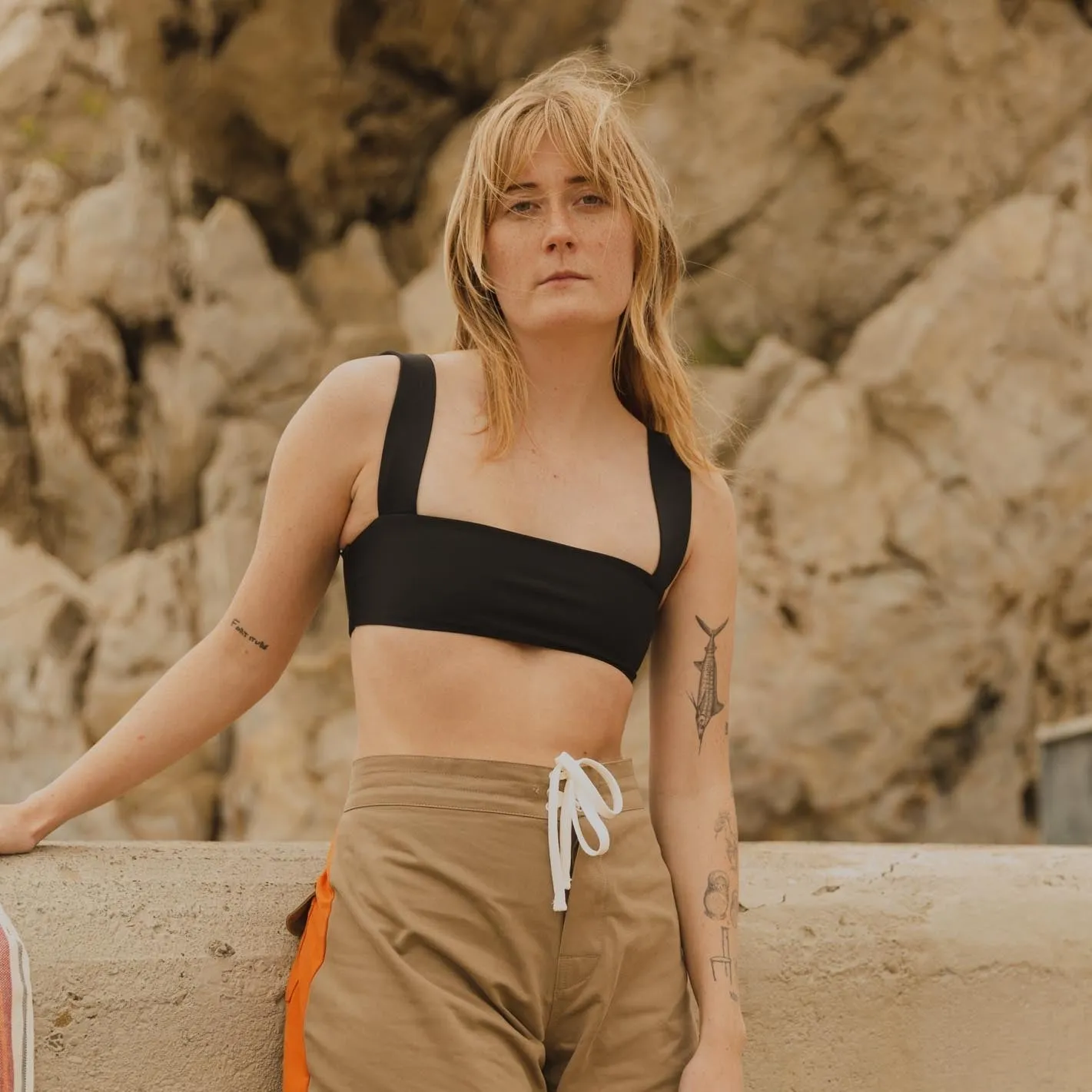Tahlua Swim- Amy Top in Nero