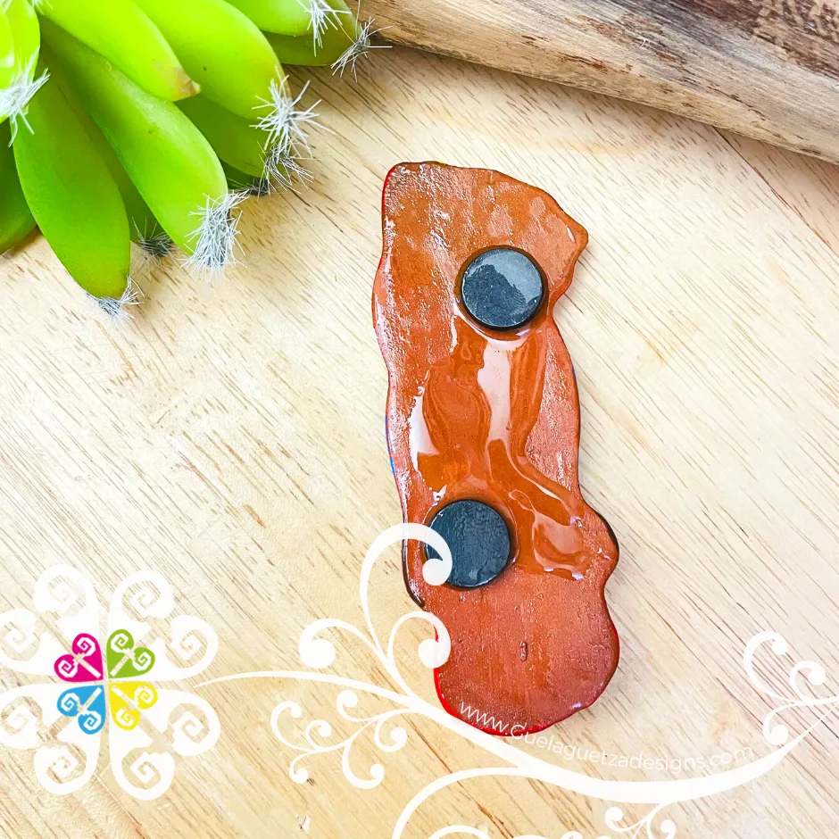Teal Parrots Magnet