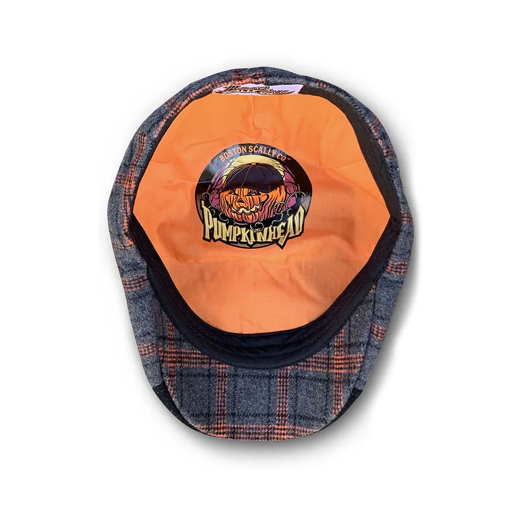 The Pumpkinhead Collectors Edition Boston Scally Cap - Halloween Plaid