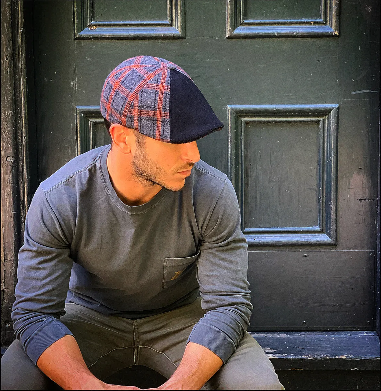 The Pumpkinhead Collectors Edition Boston Scally Cap - Halloween Plaid