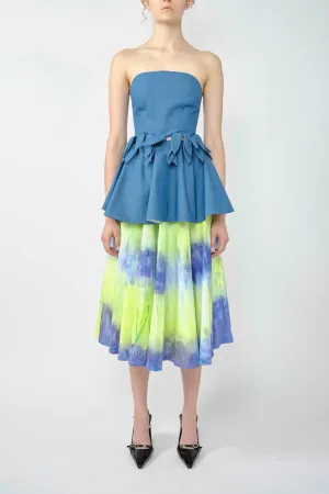 Tie Dye Paneled Sirt