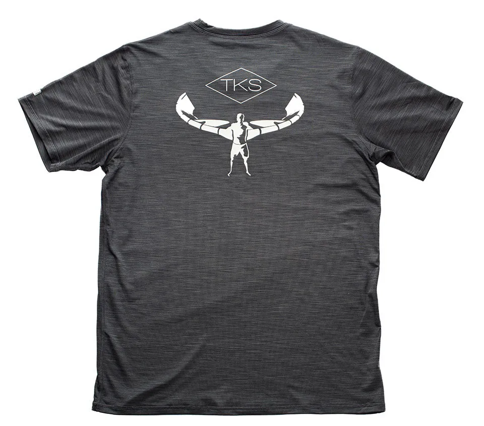 TKS Hybrid Pro Sunshirt - Charcoal SS
