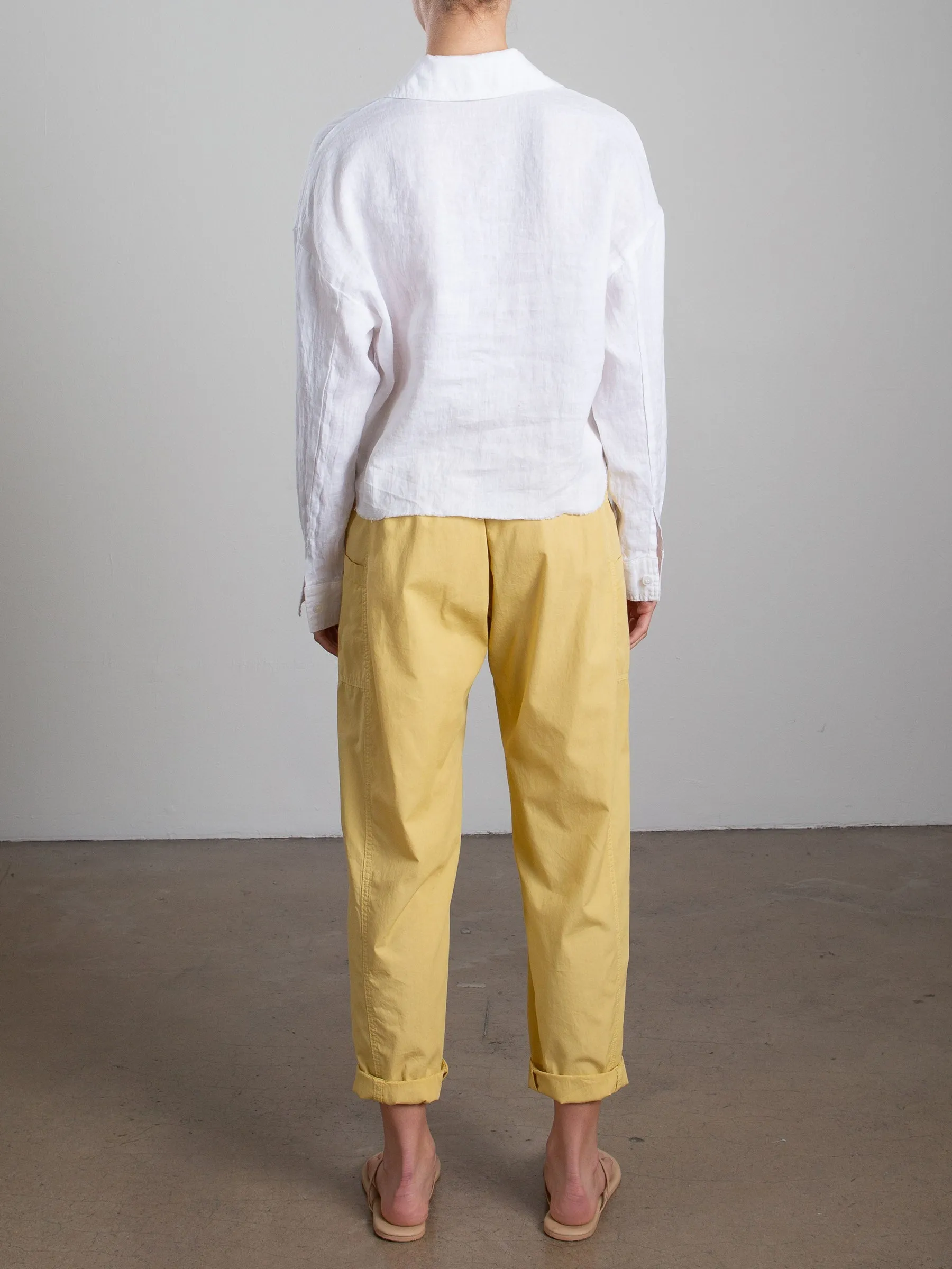 Torrance Pant in Paperweight Cotton - Rattan