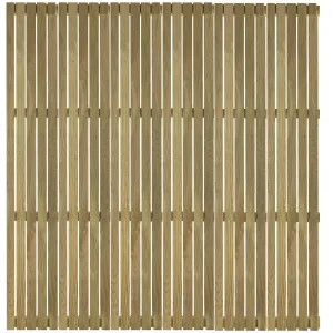 Treated PSE Slatted Panel - Vertical
