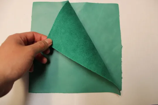 Turquoise Distressed Cowhide LEATHER PRE CUT Pieces | 12"x12", 12"x18", 12"x24" Precuts Sheets for Crafts