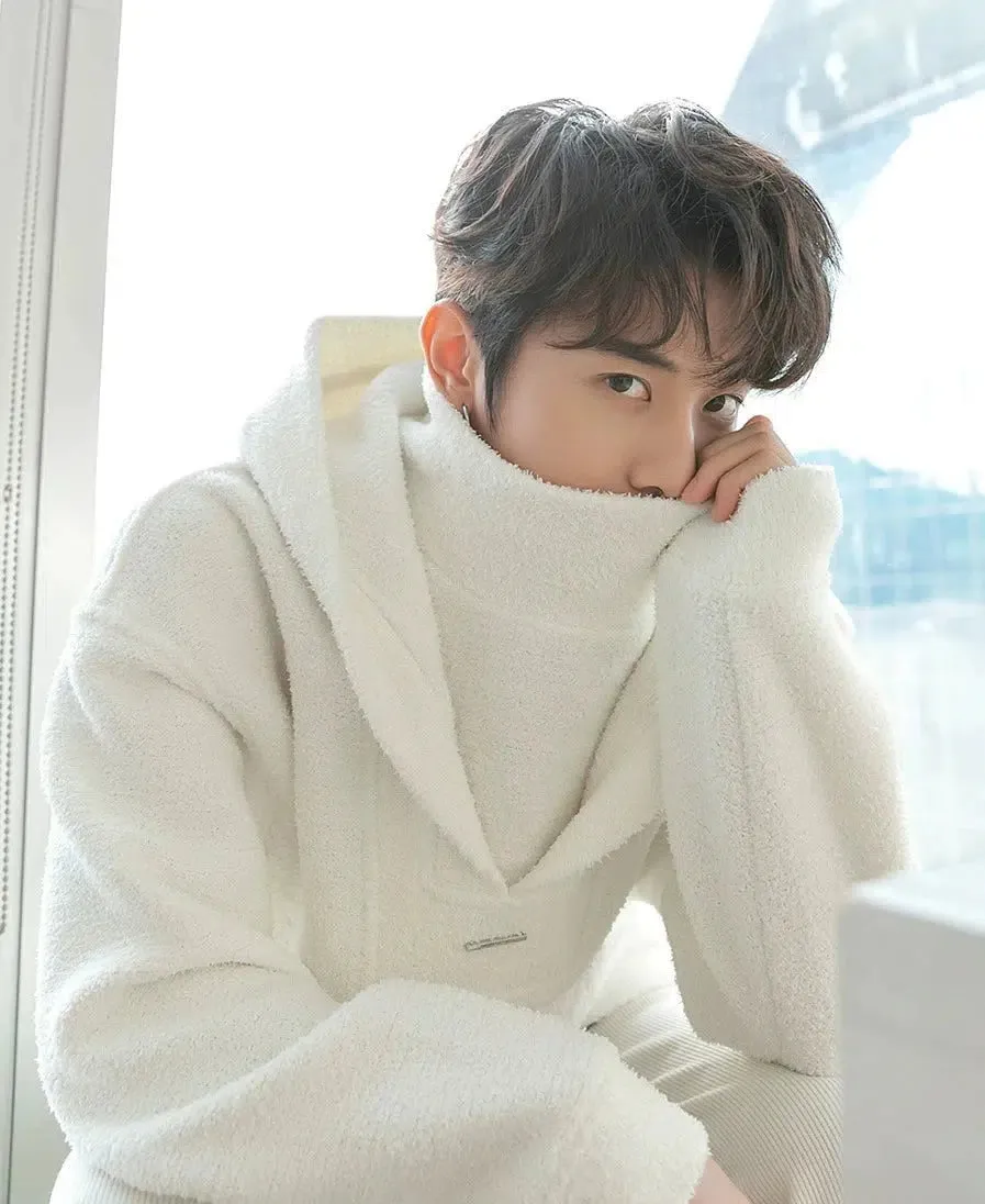 Turtleneck Hooded Casual Sweatshirt