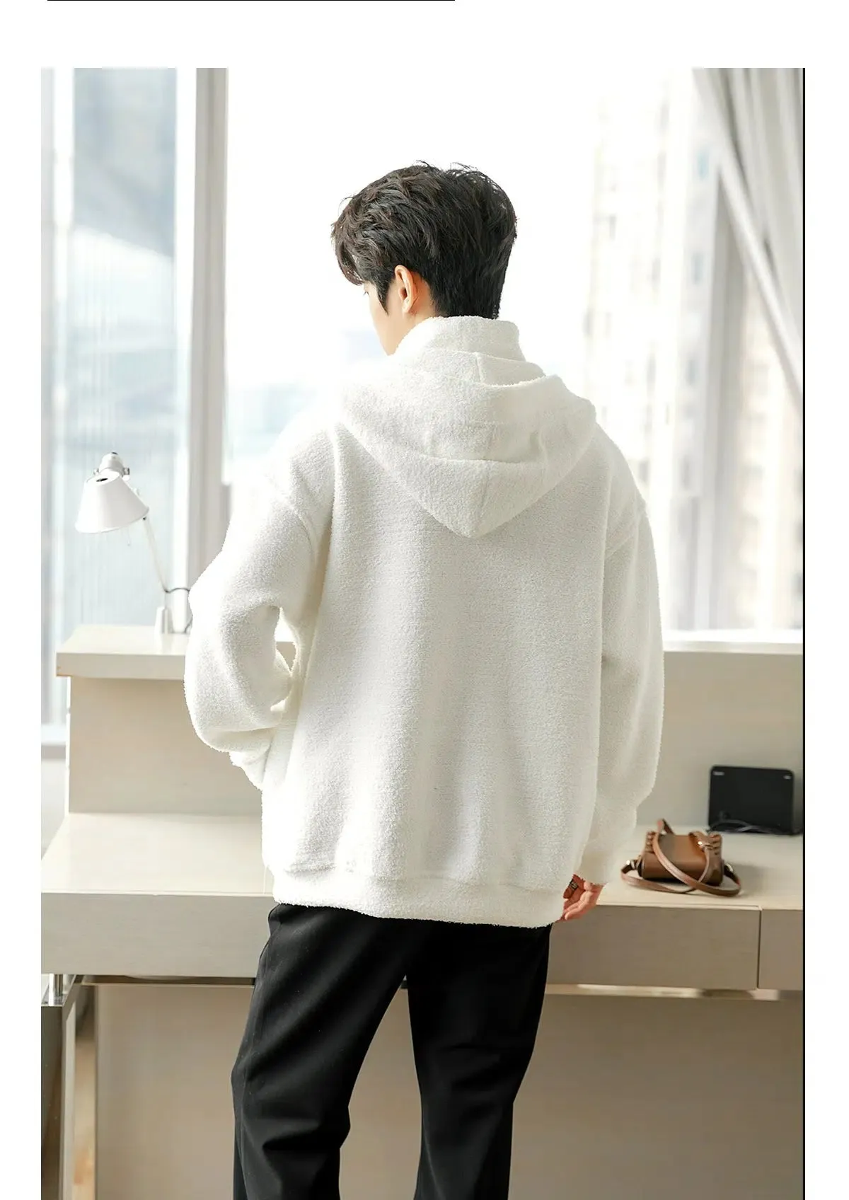 Turtleneck Hooded Casual Sweatshirt