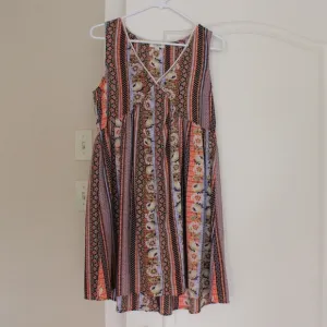 Umgee Boho Print Dress