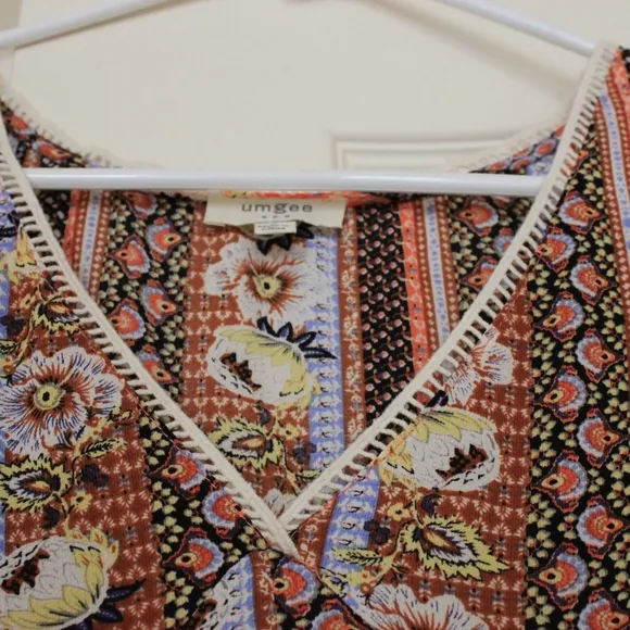 Umgee Boho Print Dress