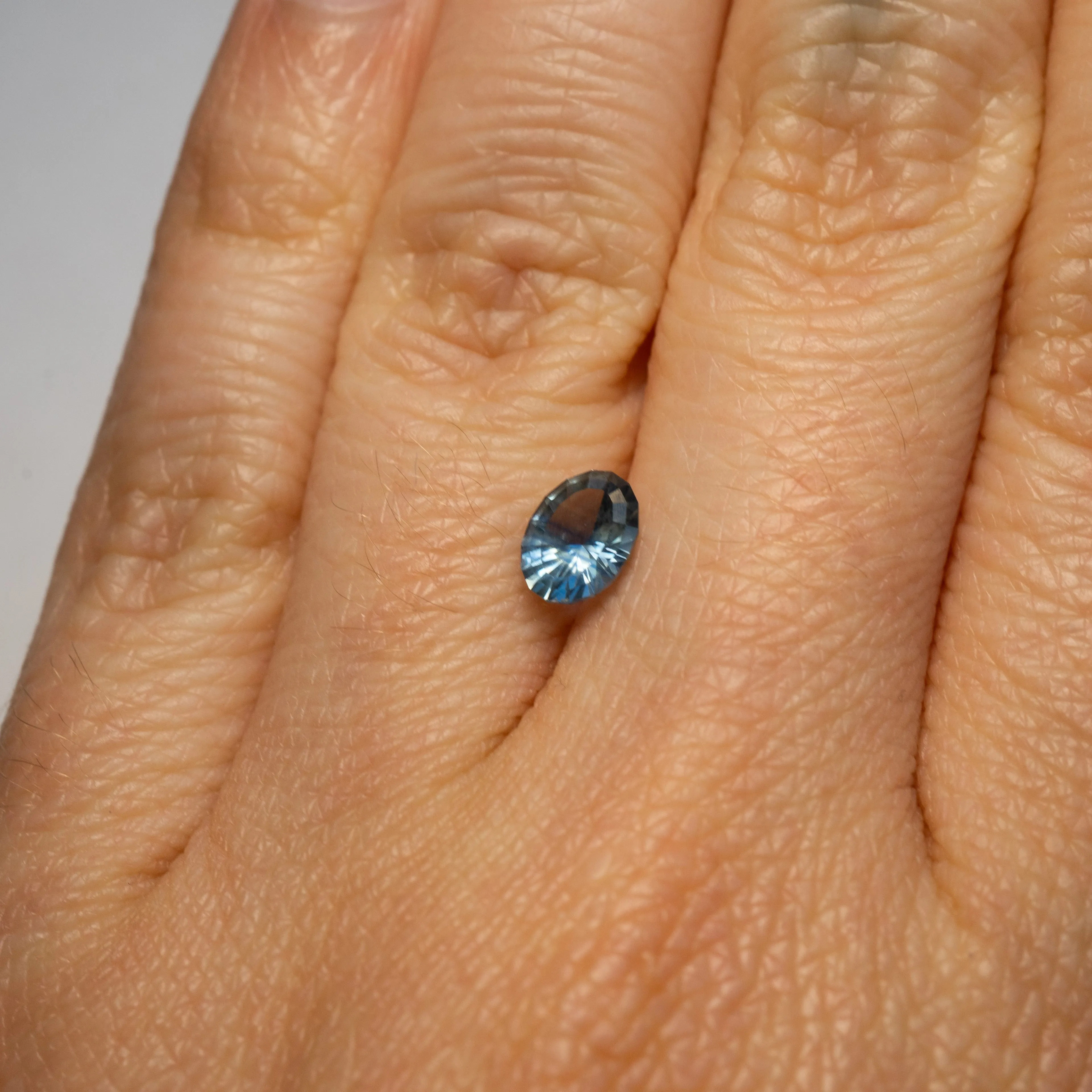 Unheated Blue Sapphire Oval | 0.94ct | Montana Origin