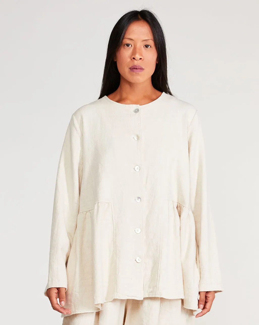 Upcycled Button-Up Shirt