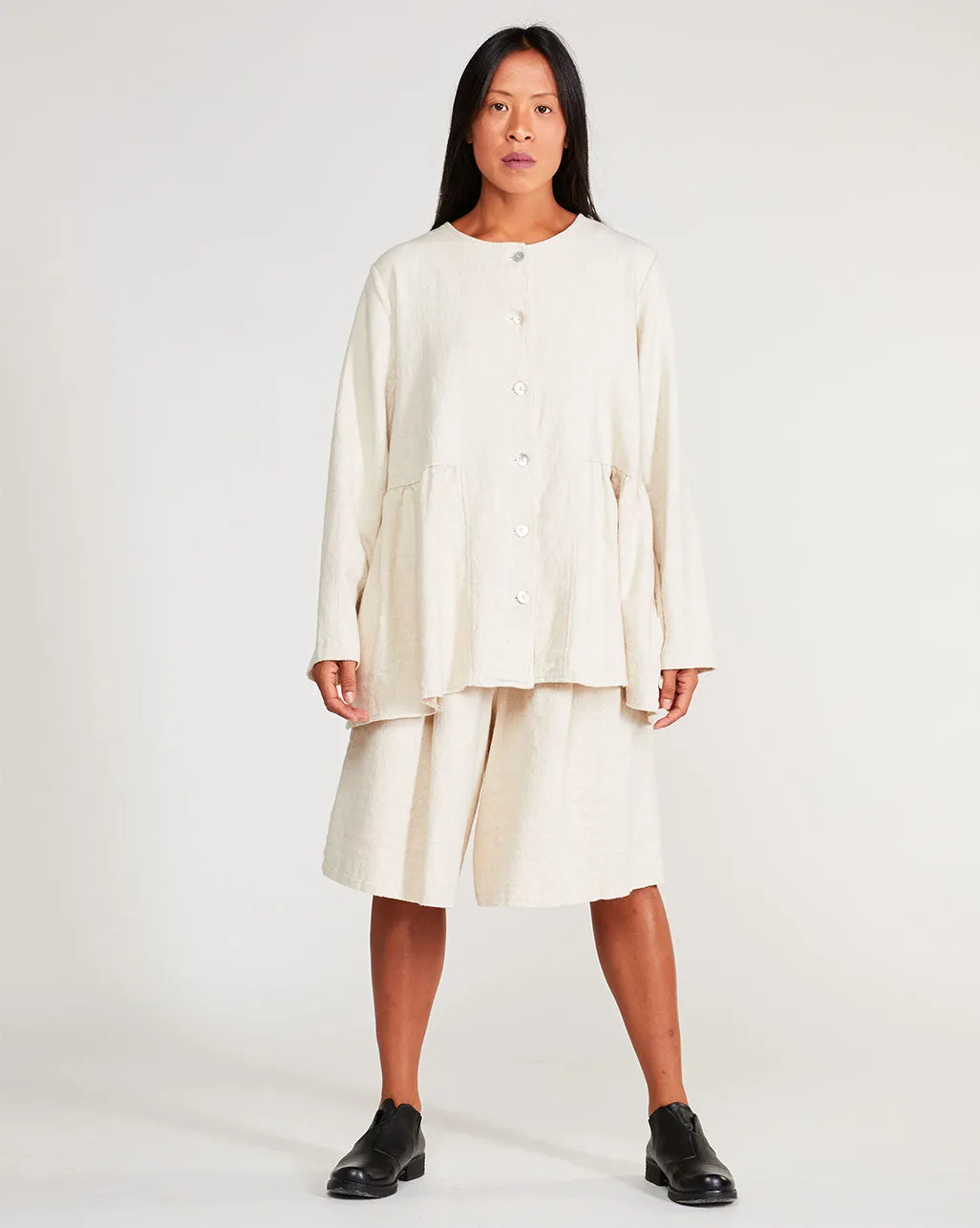 Upcycled Button-Up Shirt