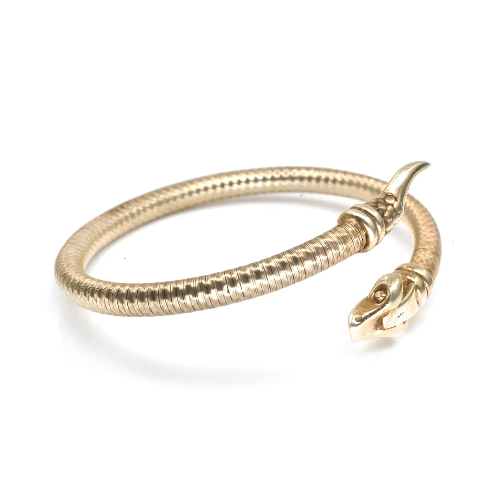 Vermeil Snake bracelet