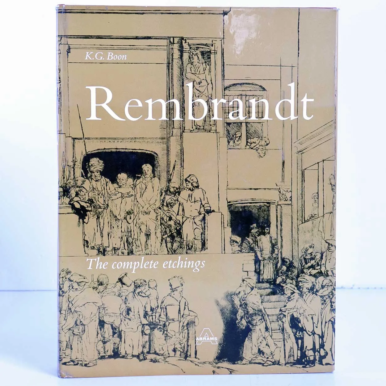 Vintage Art Book: Rembrandt, The Complete Etchings by K.G. Boon