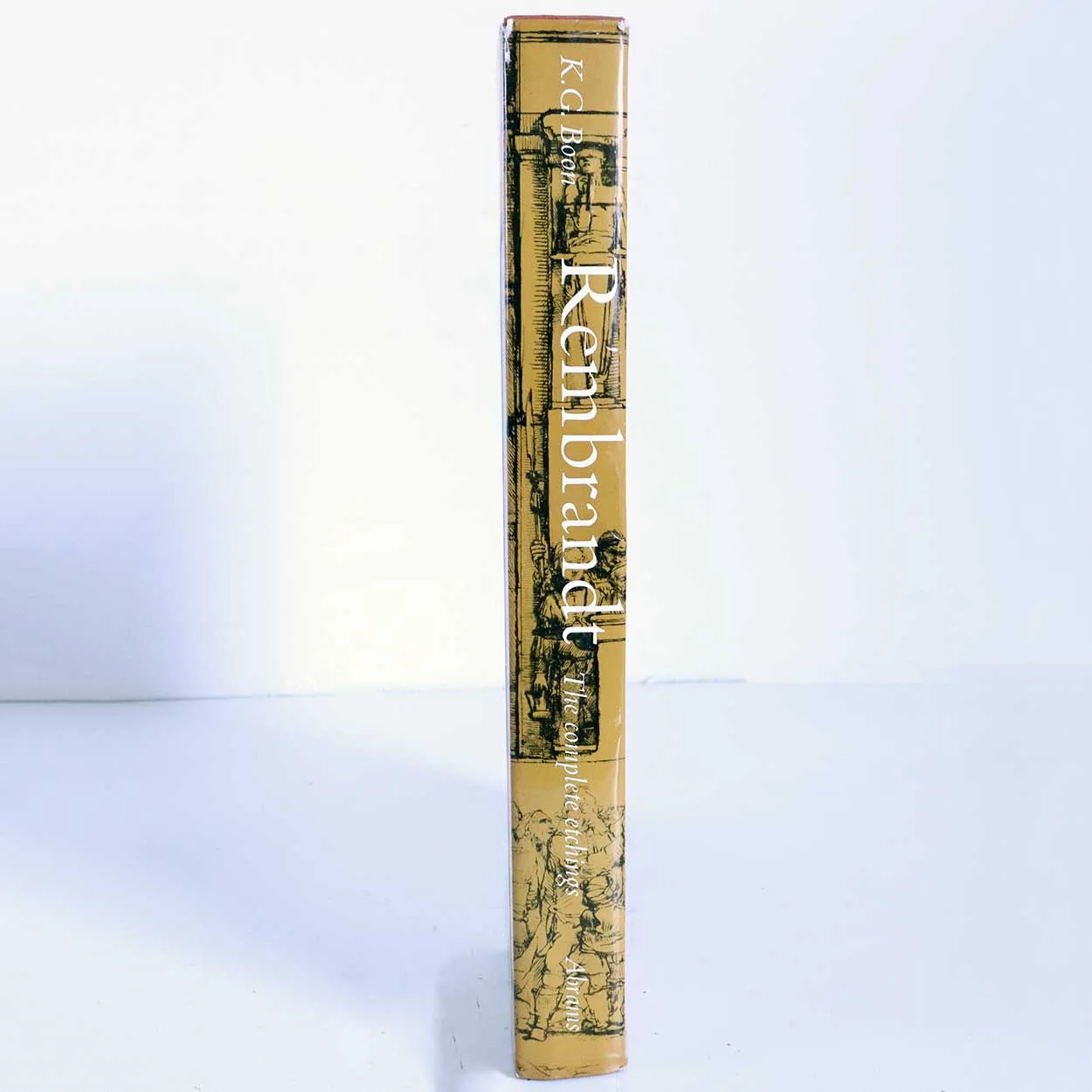 Vintage Art Book: Rembrandt, The Complete Etchings by K.G. Boon