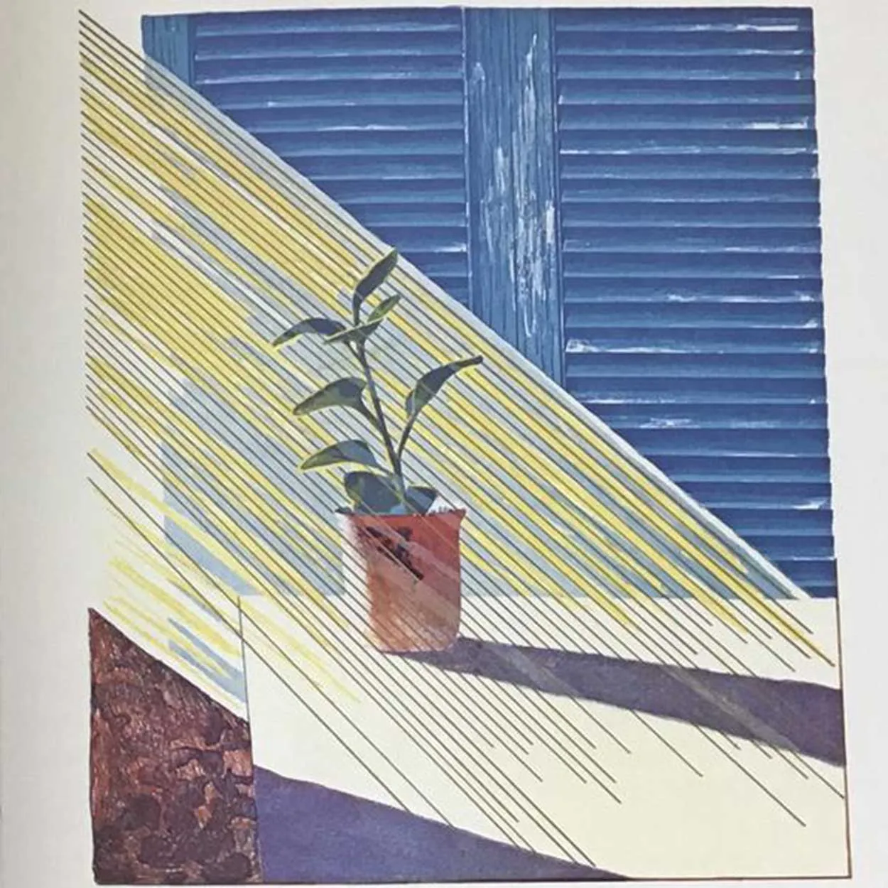 Vintage Art History Book: David Hockney - Travels with Pen, Pencil and Ink