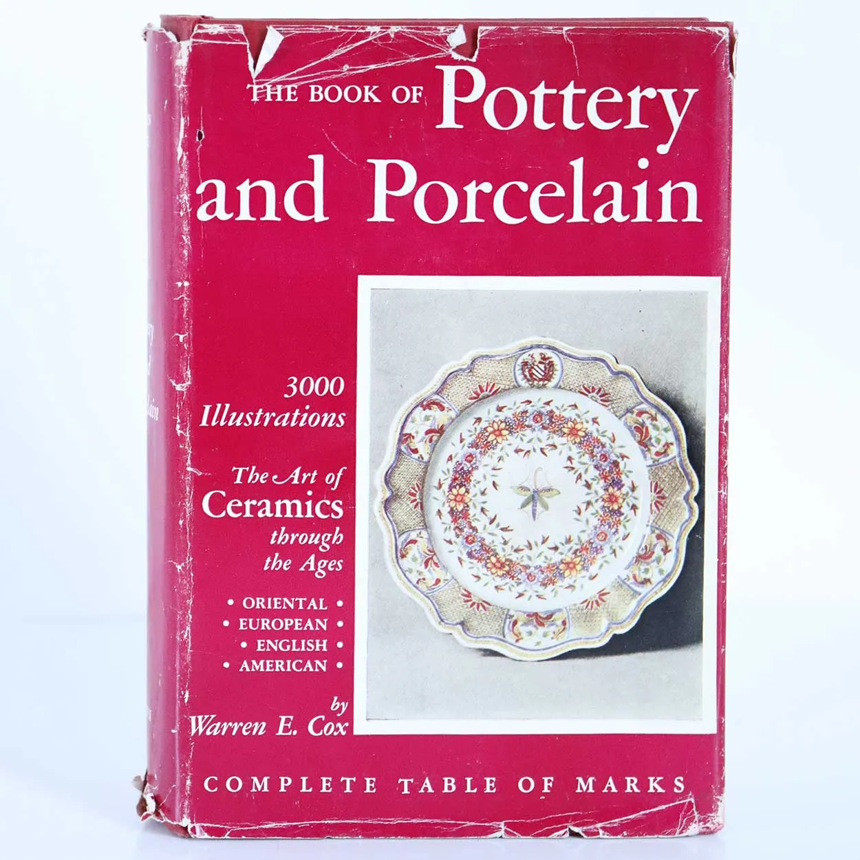 Vintage Book: The Book of Pottery and Porcelain by Warren E. Cox