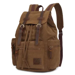 Vintage Canvas Backpacks Hiking Travel Camping Bags
